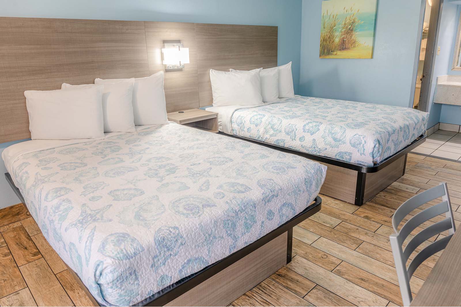 Two double beds room